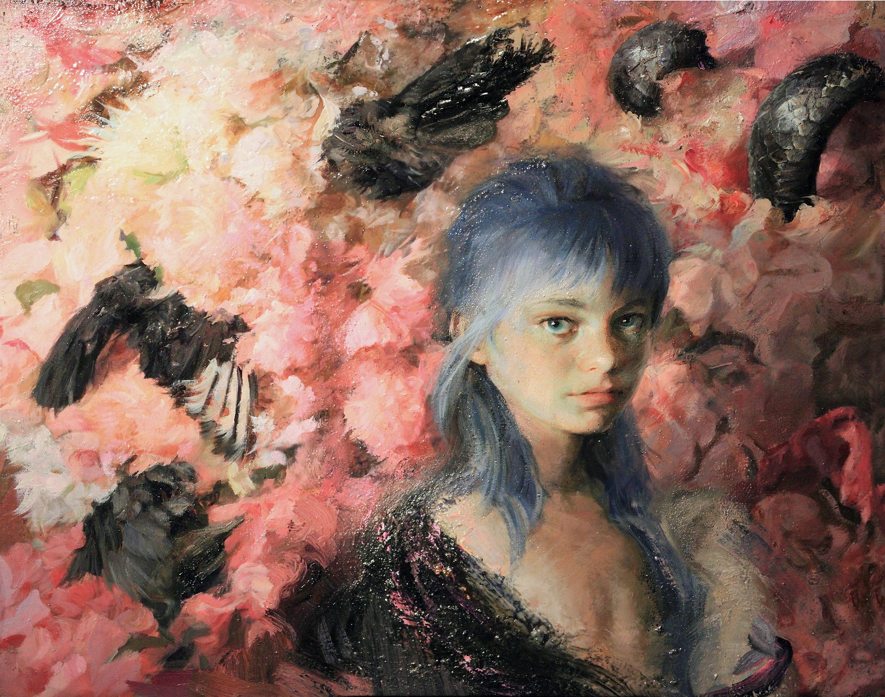 Guillermo Lorca - The girl of the birds