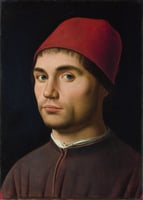 Antonello da Messina - Portrait of a Man