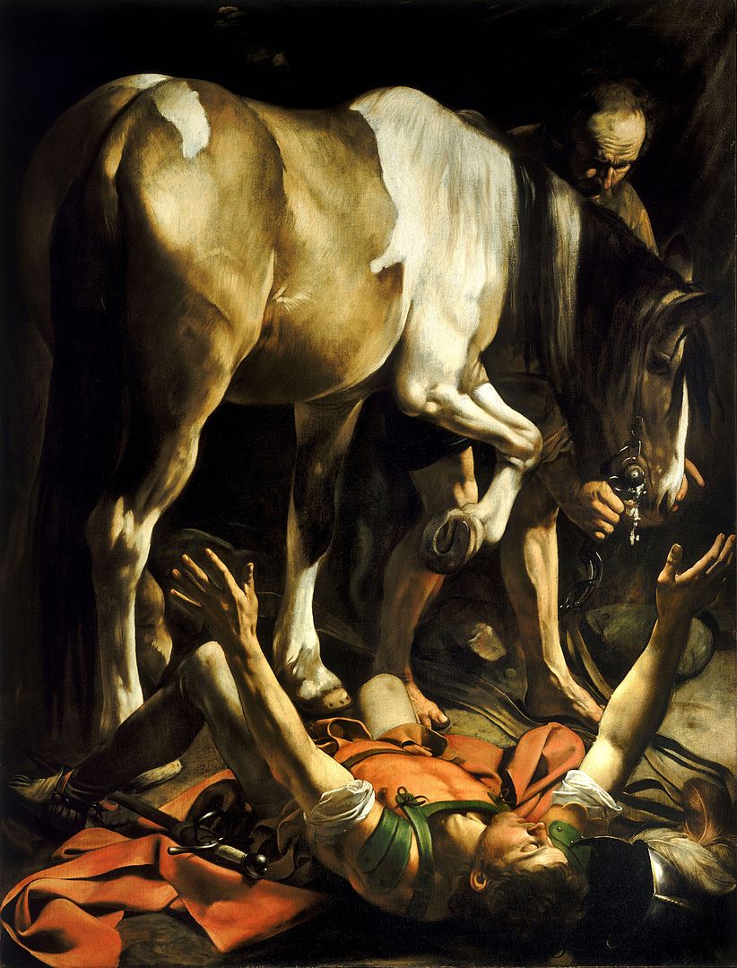 Conversion on the Way to Damascus - Caravaggio