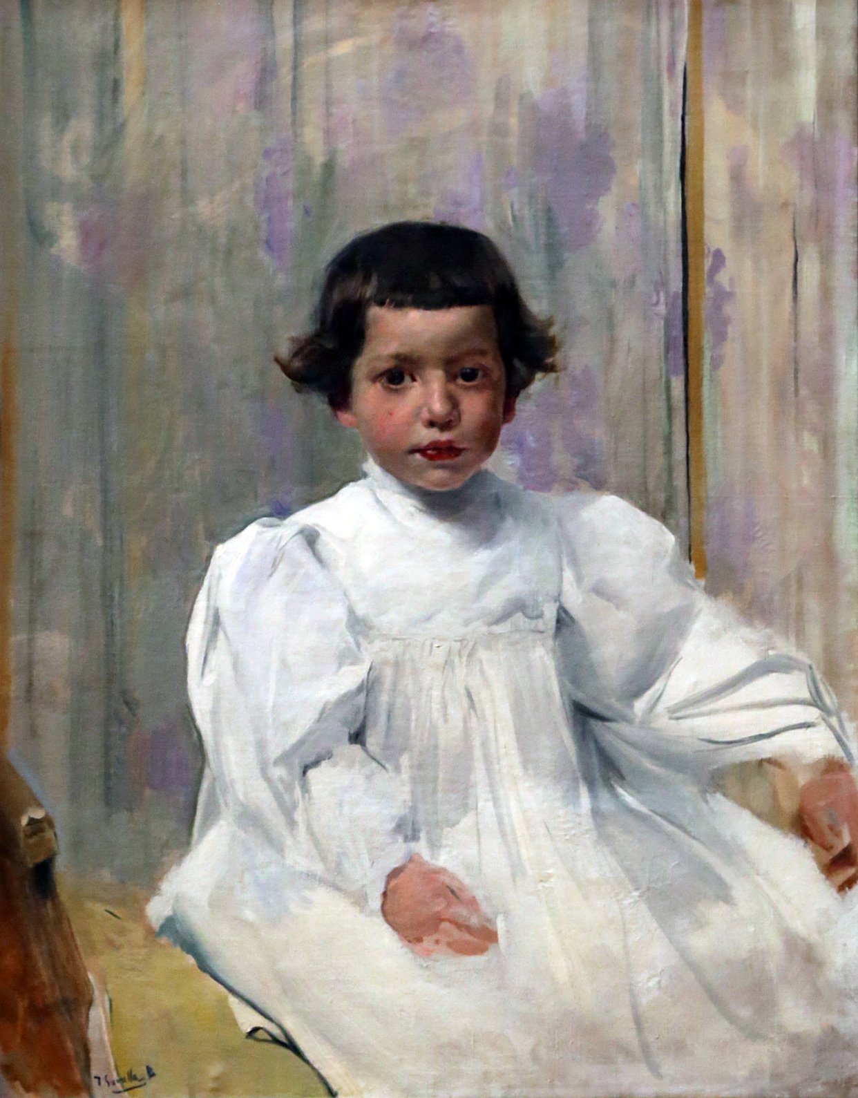 Joaquin Sorolla - White dress