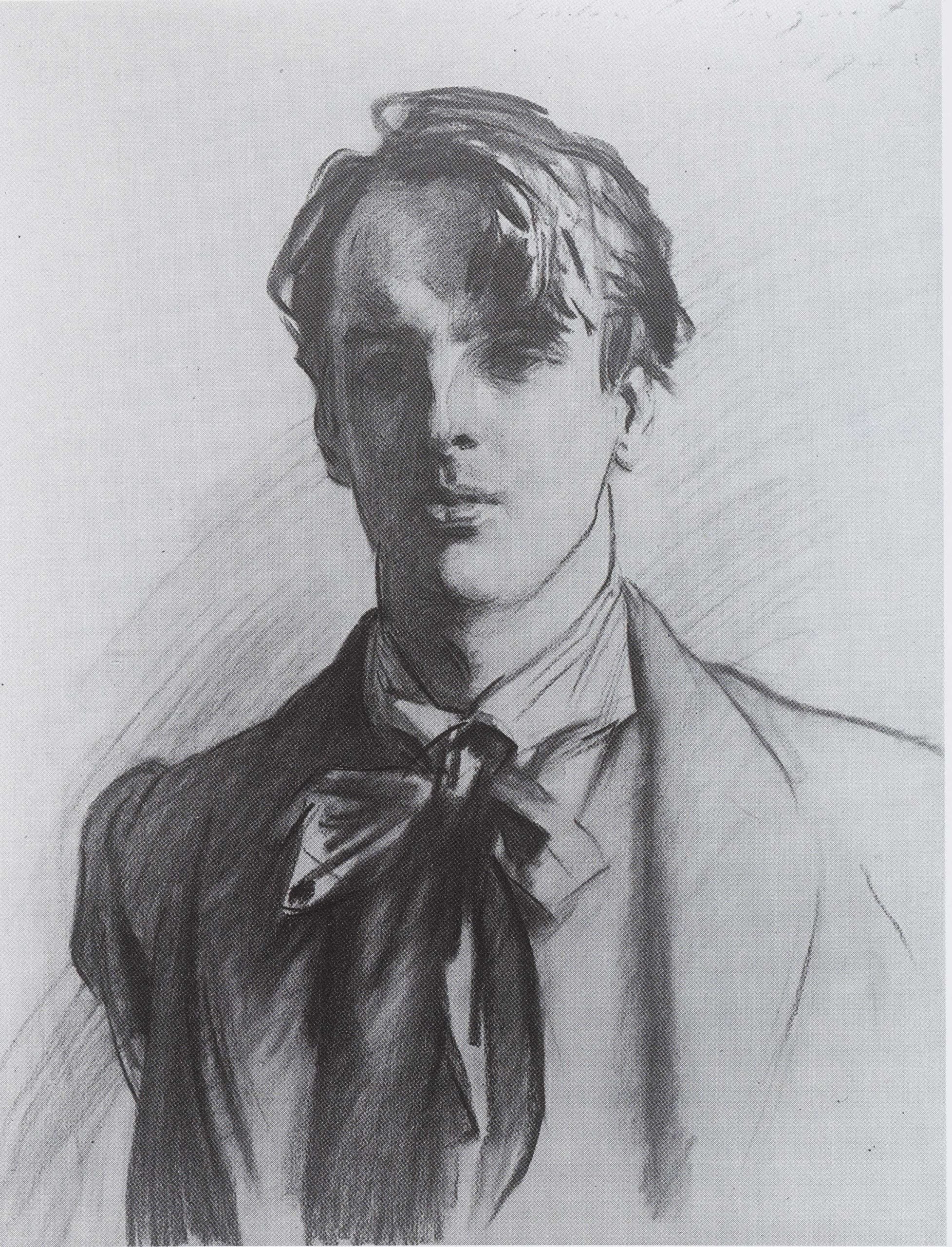 John Singer Sargent - portrait drawings