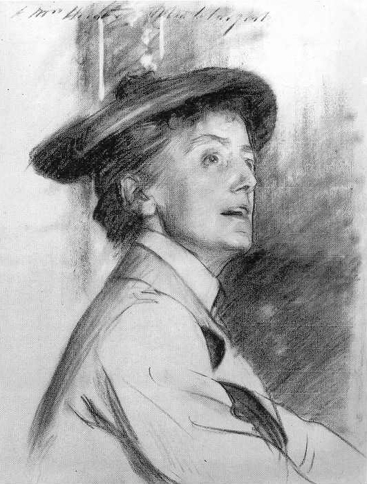 John Singer Sargent- Dame Ethel Smyth-1