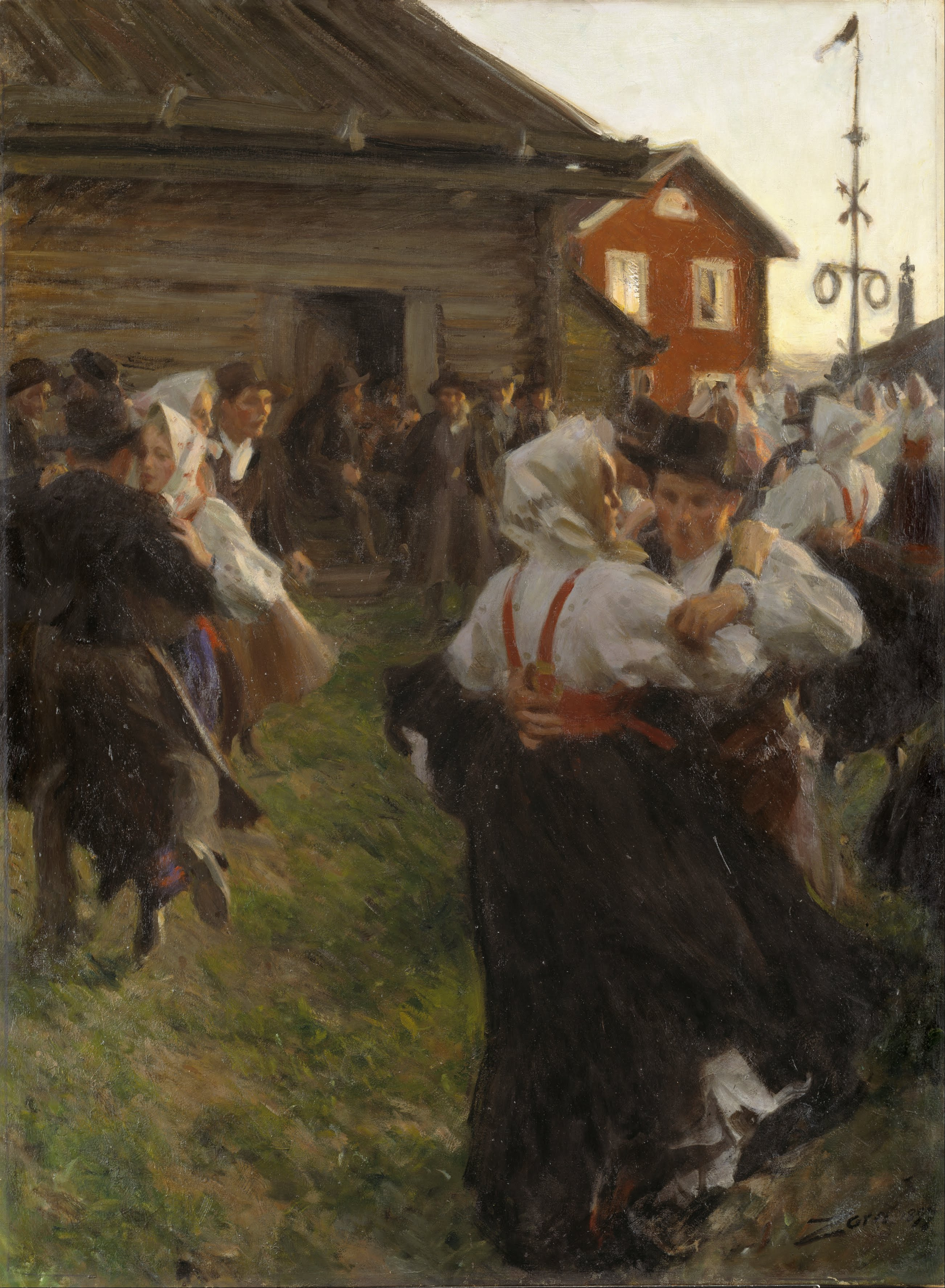 Midsummer Dance (1899) Anders Zorn