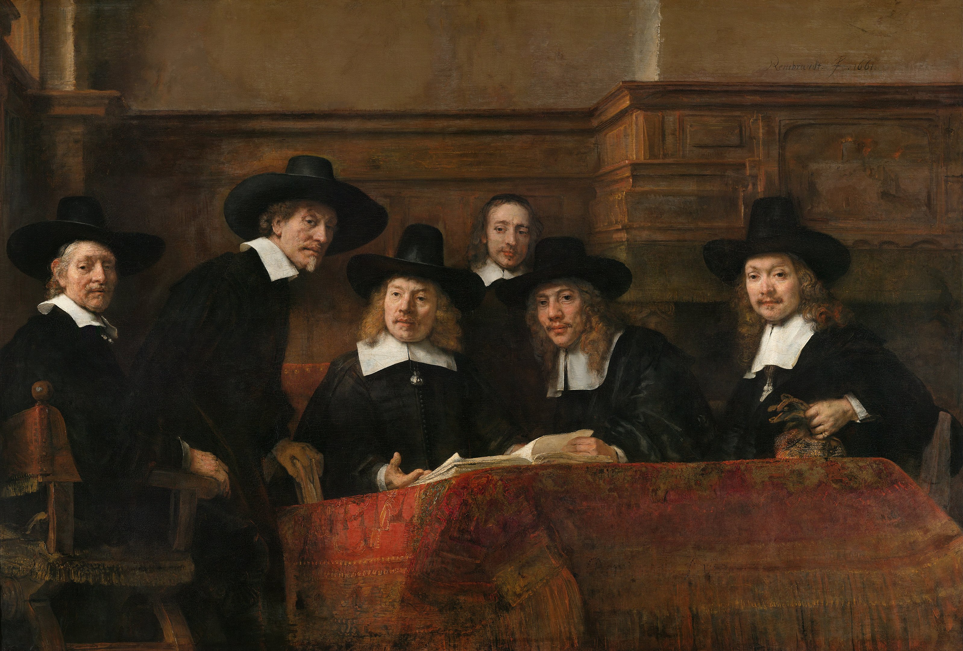Rembrandt - De Staalmeesters