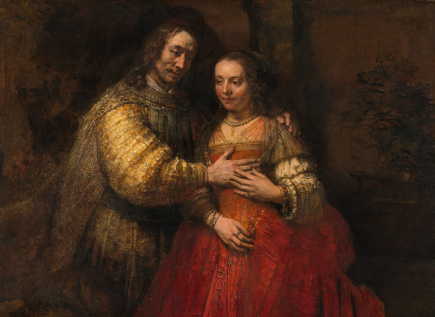Rembrandt - Jewish Bride