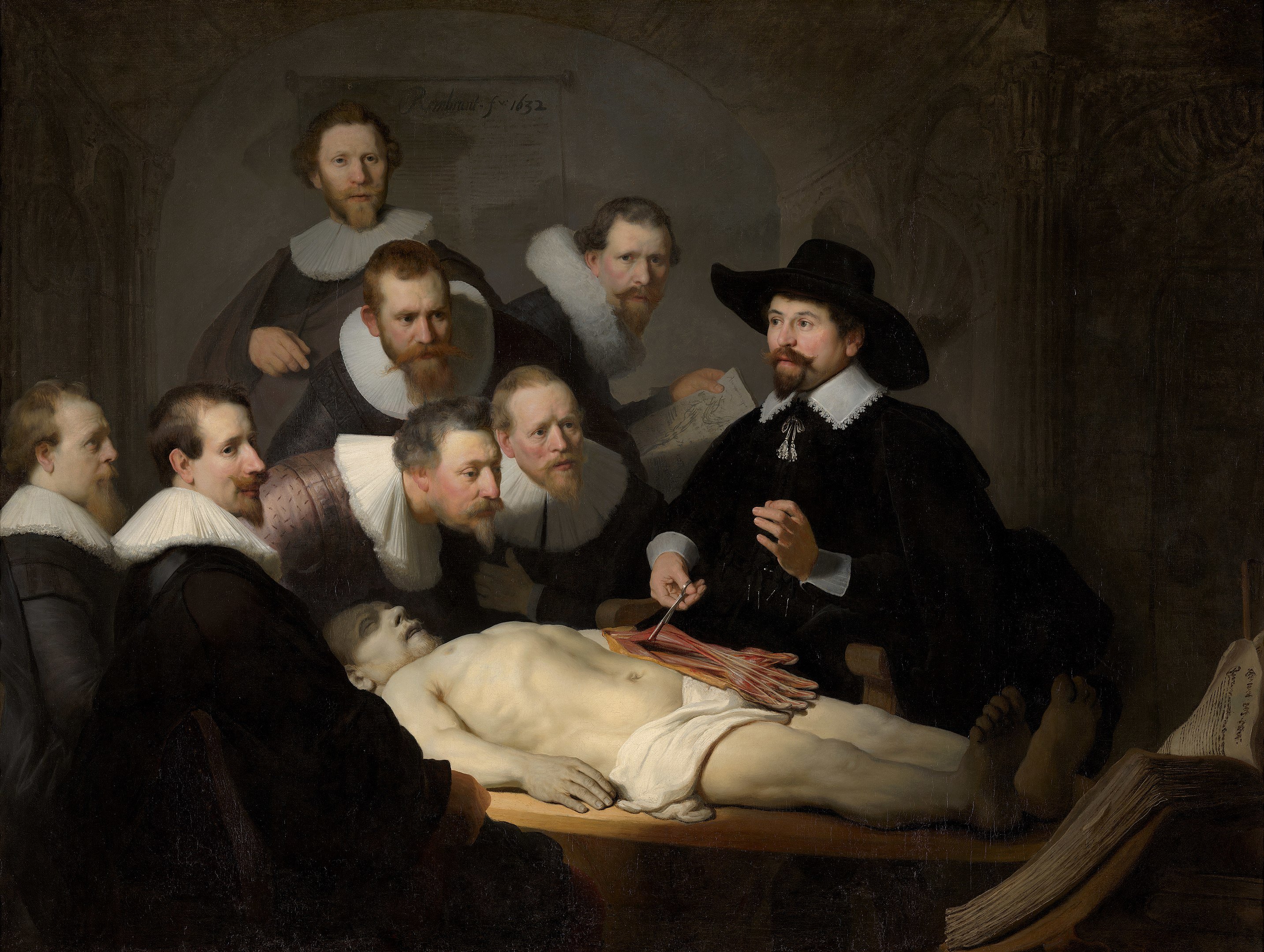 Rembrandt - The Anatomy Lesson of Dr Nicolaes Tulp