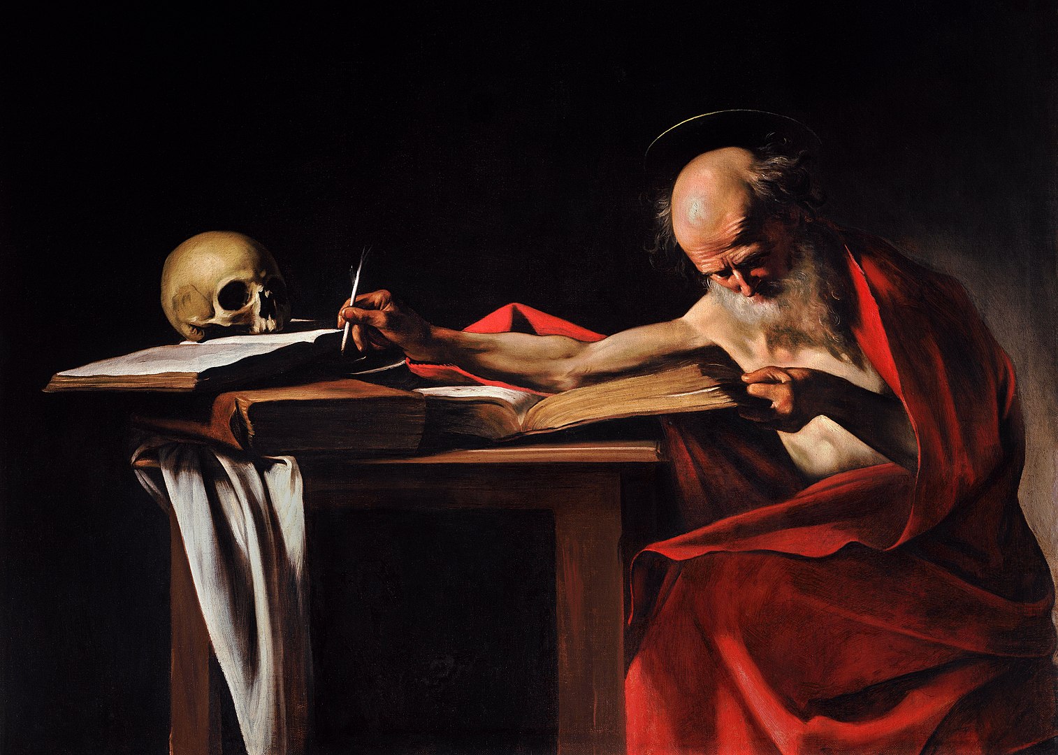 Saint Jerome Writing - Caravaggio