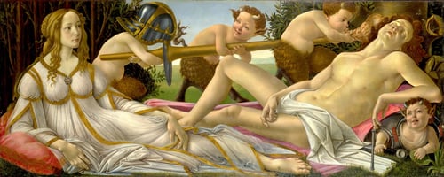 Venus and marte - Botticelli