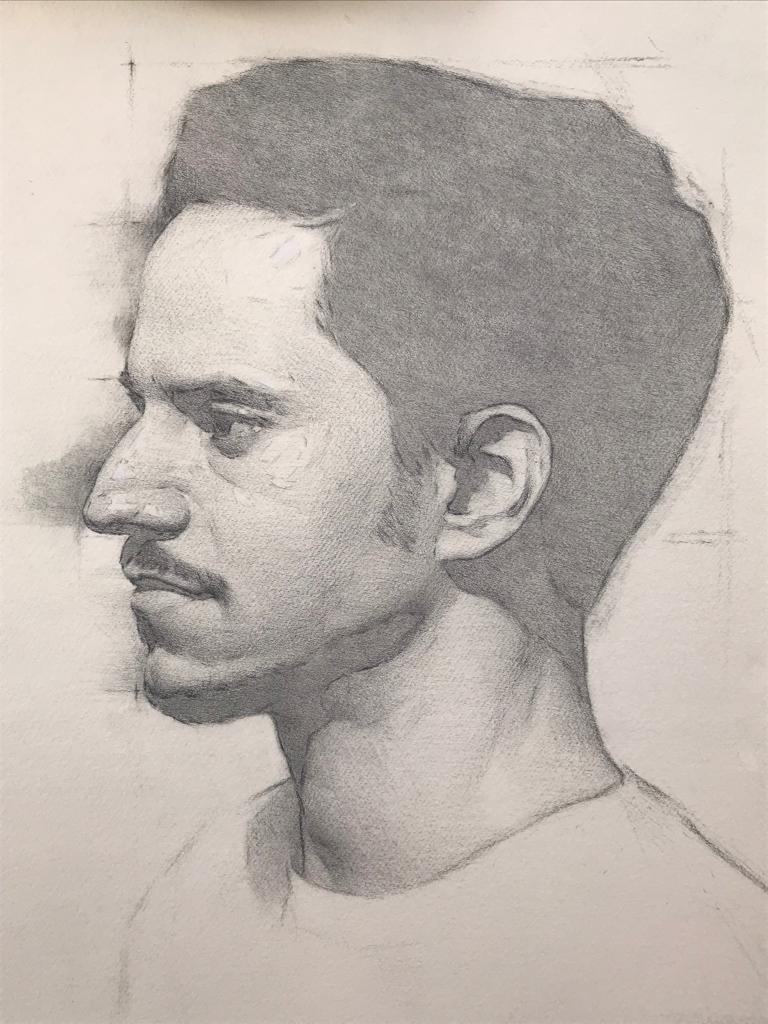 Portrait Academic Drawing